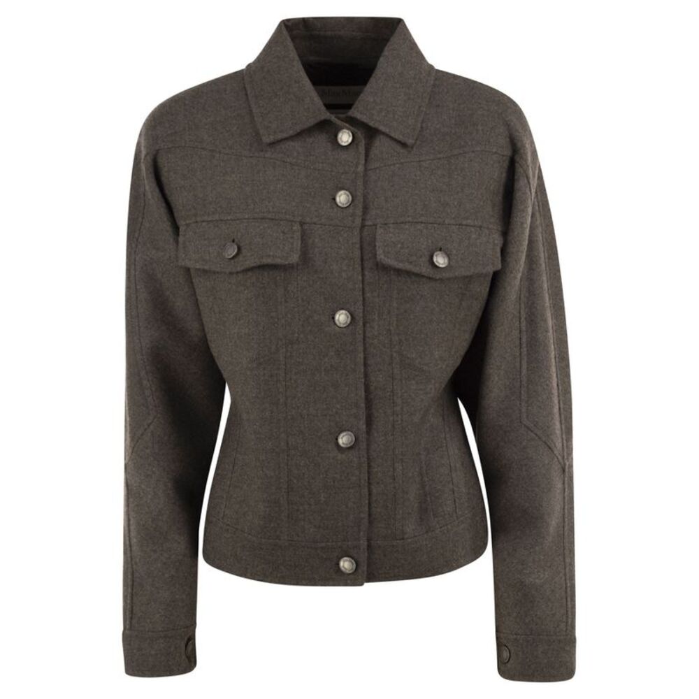 Max Mara Women Mxsrapace - Pure Virgin Wool Jacket